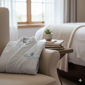 TY Presidential Collection Luxury Spa Bathrobe in medium